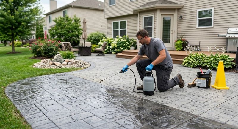 Concrete Patio Sealing in Kitsap County, WA