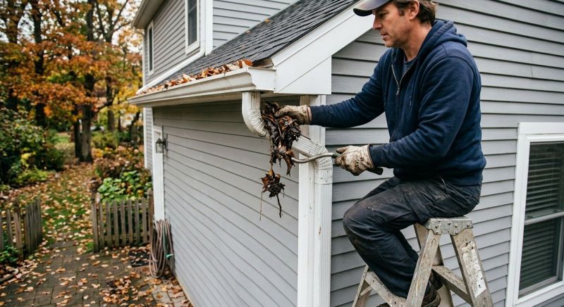 Clogged Gutter Clearing in Pittsburgh, PA
