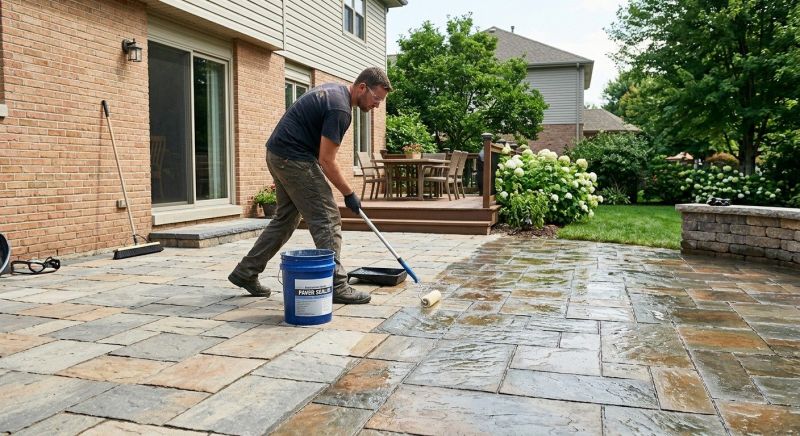 Courtyard Sealing in Renton, WA