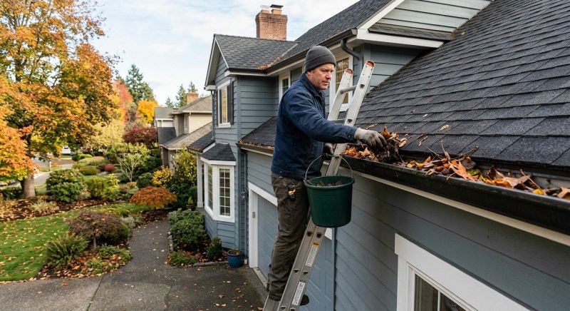 Gutter Leaf Clearing in Frederick, MD